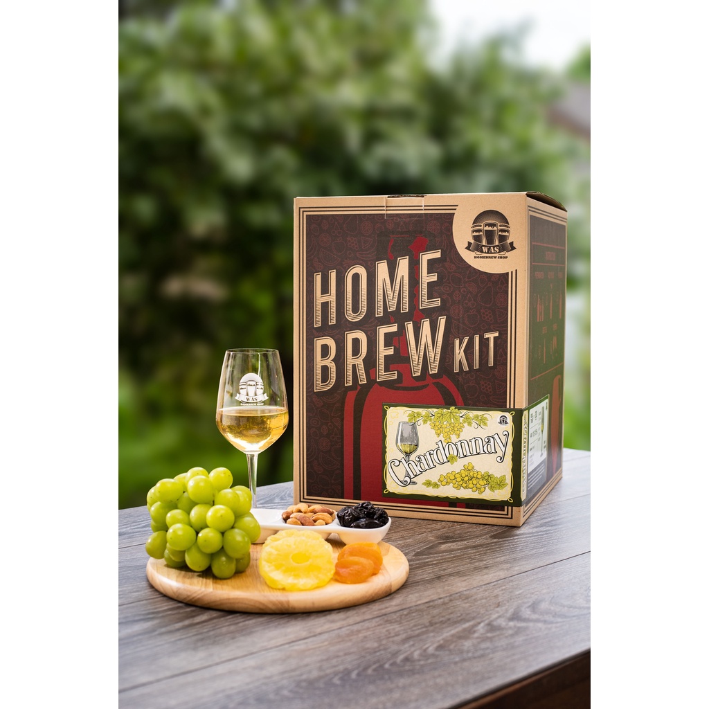 WAS Home Brew kit 4/10 Liter Chardonnay Wine Shopee Thailand
