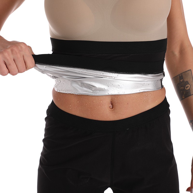 เข ็ มขัดหลังคลอดโยคะเหงื ่ อ Belly Band Silver Ion Perspiration Body