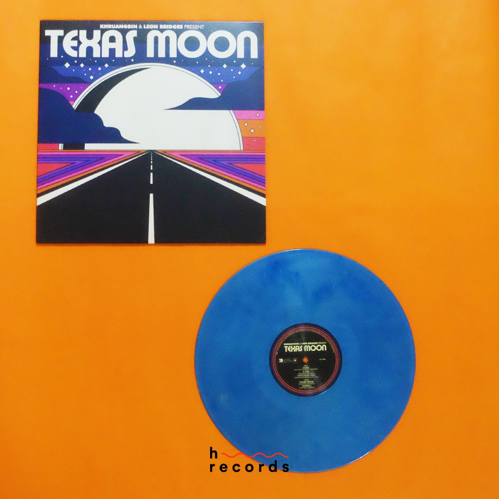 (ส่งฟรี) แผ่นเสียง Khruangbin & Leon Bridges Texas Moon (Limited 12