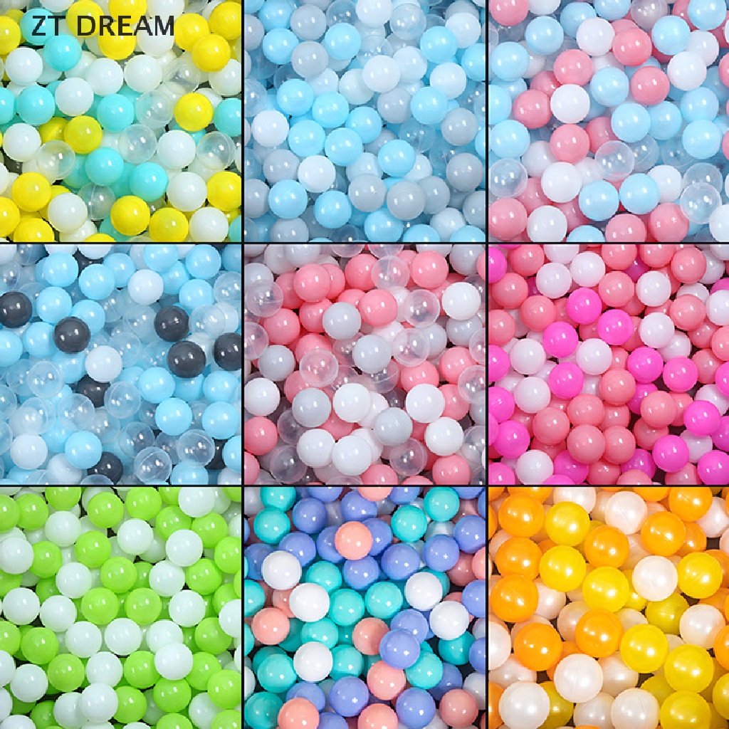 ZTD 100pcs Colors Baby Balls Water Pool Ocean Wave Ball EcoFriendly