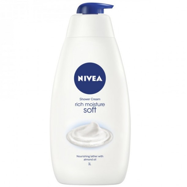 NIVEA Shower Cream Rich Moisture SOFT นีเวีย ชาวเวอร์ ครีม ซอฟท์ ครีม