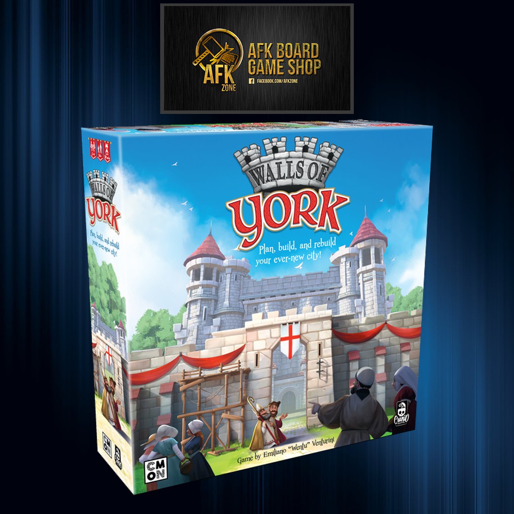 Walls of York Board Game บอร์ดเกม Shopee Thailand