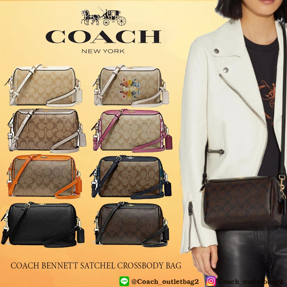 COACH CROSSBODY IN SIGNATURE CANVAS Shopee Thailand