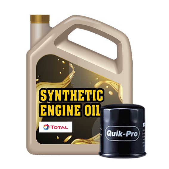 Total น้ำมันเครื่อง ชุด Quik Lube TOTAL 5W30 น้ำมันเครื่องพร้อมไส้กรอง