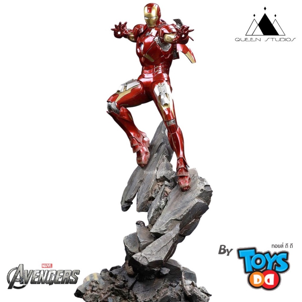 Queen Studios Iron Man Mark VII 1/4 Scale Statue Shopee Thailand