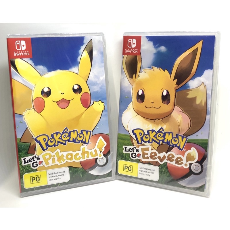 [มือ1] POKEMON LET’s GO PIKACHU! / POKEMON LET’s GO EEVEE Shopee Thailand