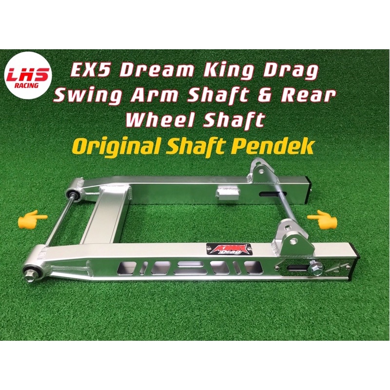 Ex5 King drag Swing Arm Shaft & Rear Wheel Shaft (เพลาเตงกาห์ & เพลา