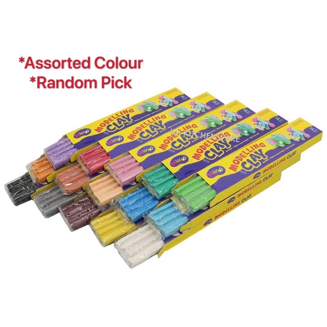 Nikki MODELLING CLAY/ PLAY DOH/NONDRYING PLASTICINE/ TANAH LIAT