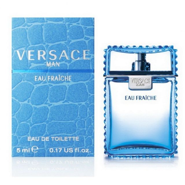 Versace Man Eau Fraiche EDT Miniature 5ml Shopee Thailand