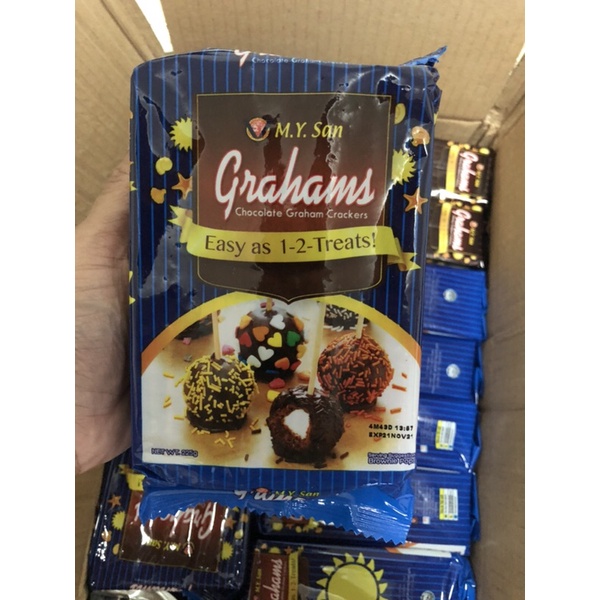 M Y san Grahams Chocolate cracker Shopee Thailand