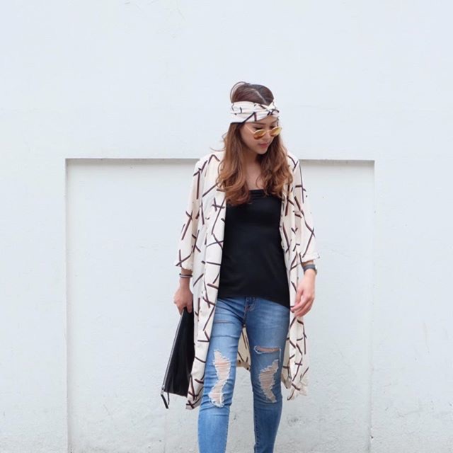 Matchbox 3way cardigan / wrap dress Shopee Thailand