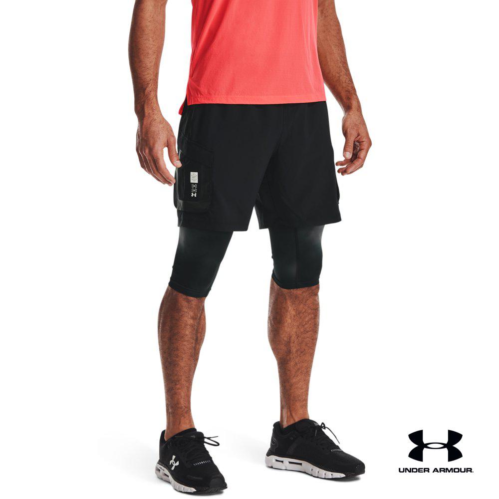 Under Armour Men's UA Run Anywhere 2in1 Shorts Shopee Thailand