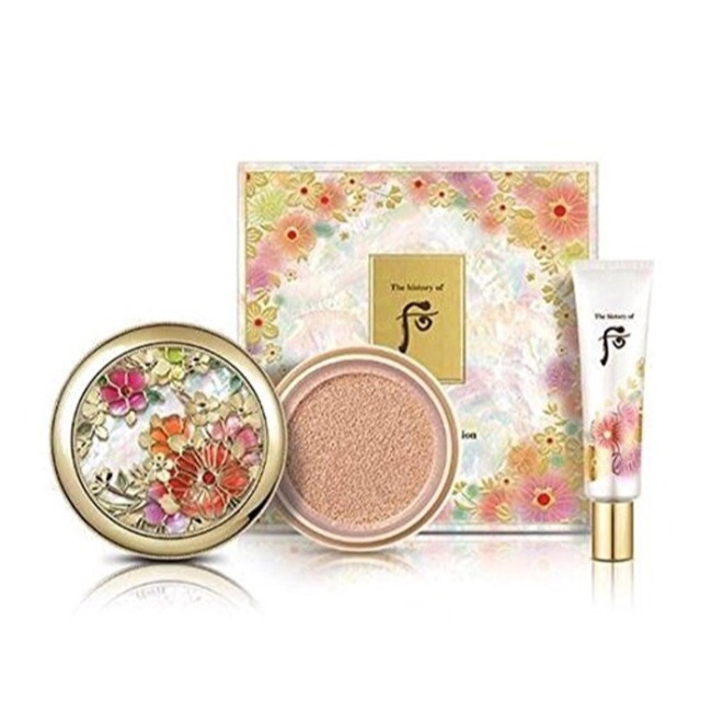 the history of whoo cushion luxury golden cushion no.21 Shopee Thailand