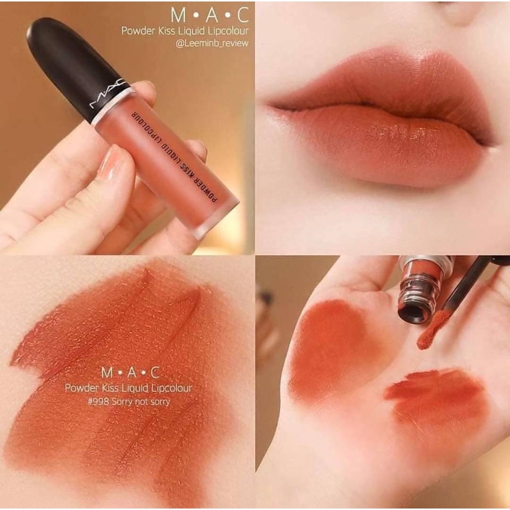 MAC POWDER KISS LIQUID LIPCOLOUR 5 g Shopee Thailand