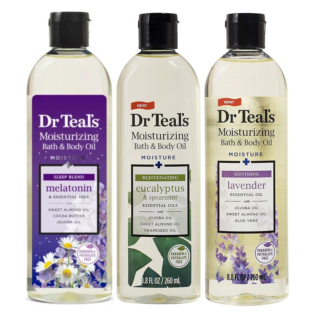 🌟Dr. Teal's Moisturizing Bath & Body Oil 💖ของแท้จาก USA 🌟พร้อมส่ง