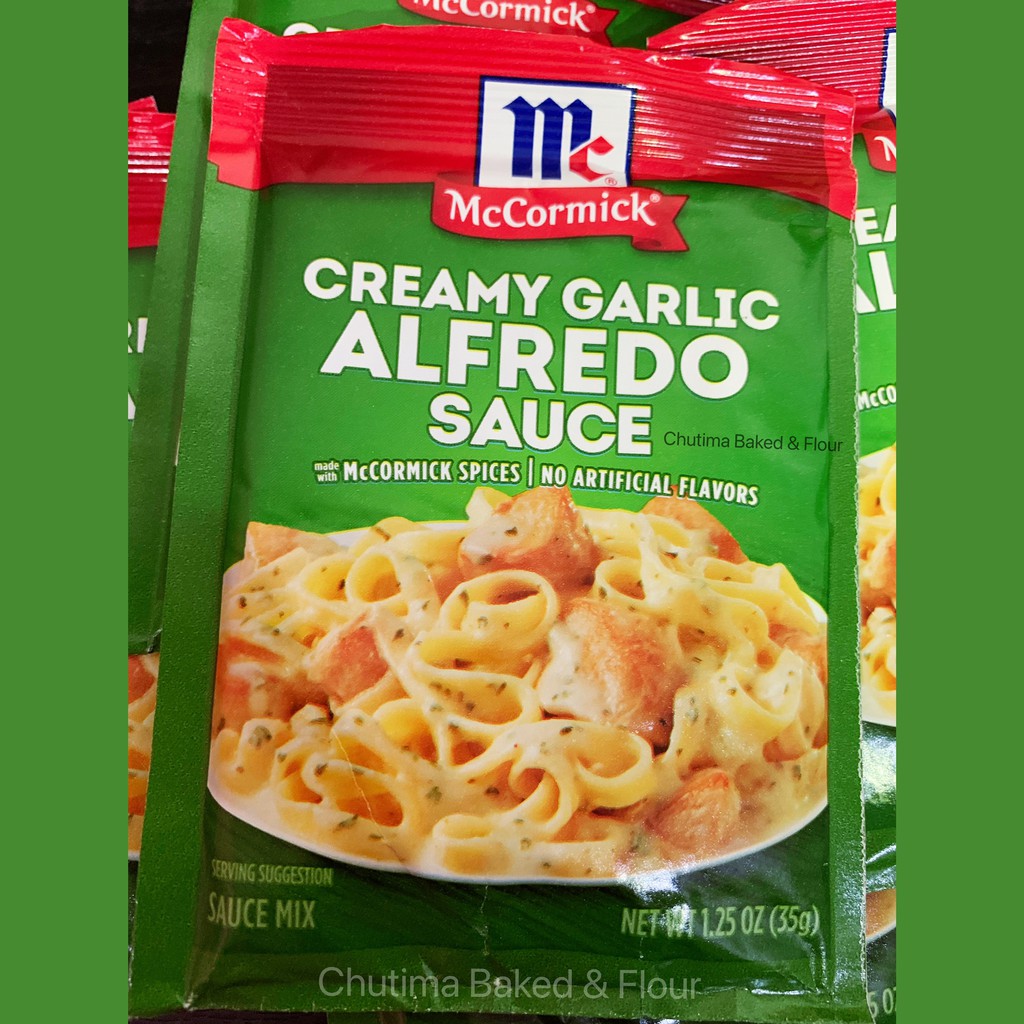 แม็คคอร์มิค ซอสครีมกระเทียมอัลฟริโด ซอสมิกซ์ 35กรัม. McCormick Creamy