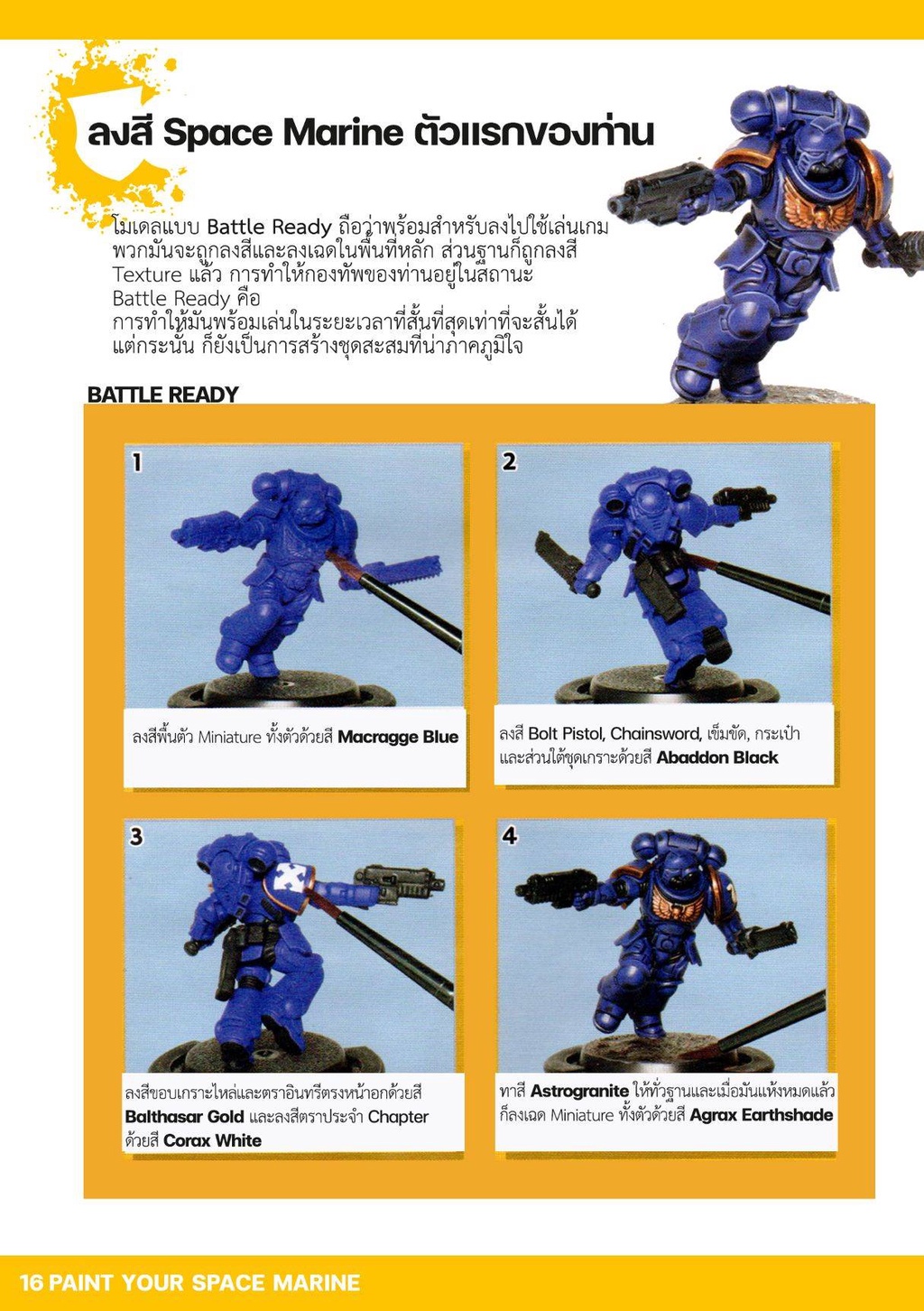 [พร้อมส่ง] Citadel : BASE สีอะคริลิคสำหรับทาโมเดล(12ML)LINK 1 | Shopee