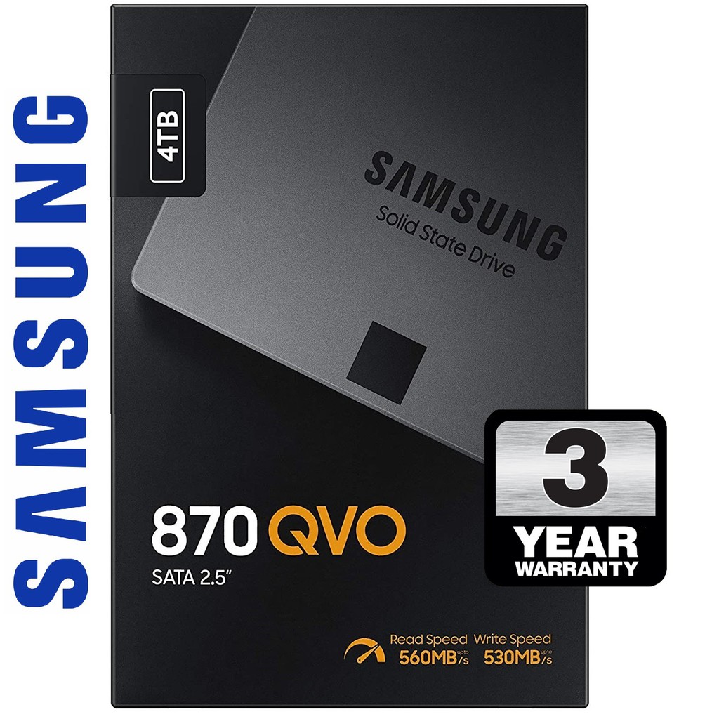 Samsung 4TB 870 QVO SATA3 2.5" SSD Shopee Thailand