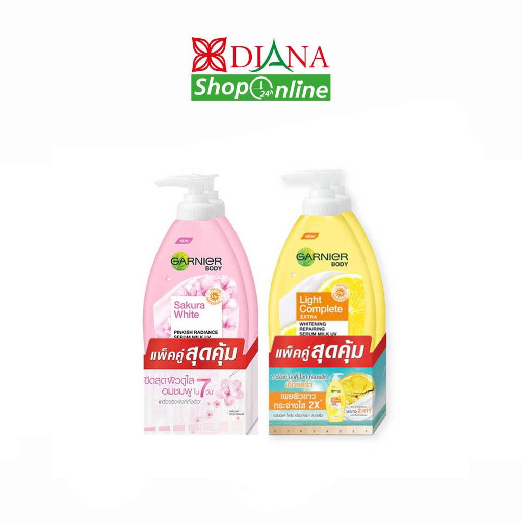Garnier Body Lotion 400ml แพ็คคู่ Shopee Thailand