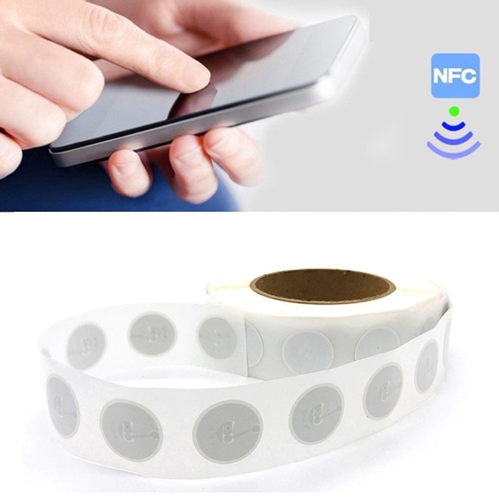 บัตร RFID NFC แบบ NTAG215 NFC 215 TAG High Performance Stickers Lables