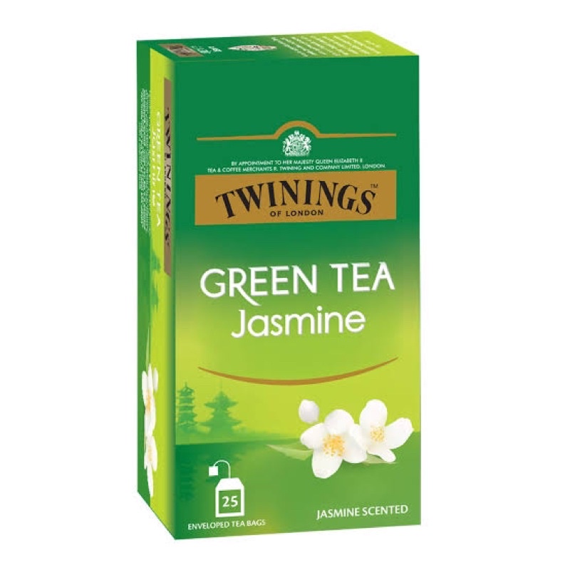 ชาเขียวมะลิ Jasmine Green tea ตรา Twinings 25 ซอง ชาเขียวกลิ่นมะลิ