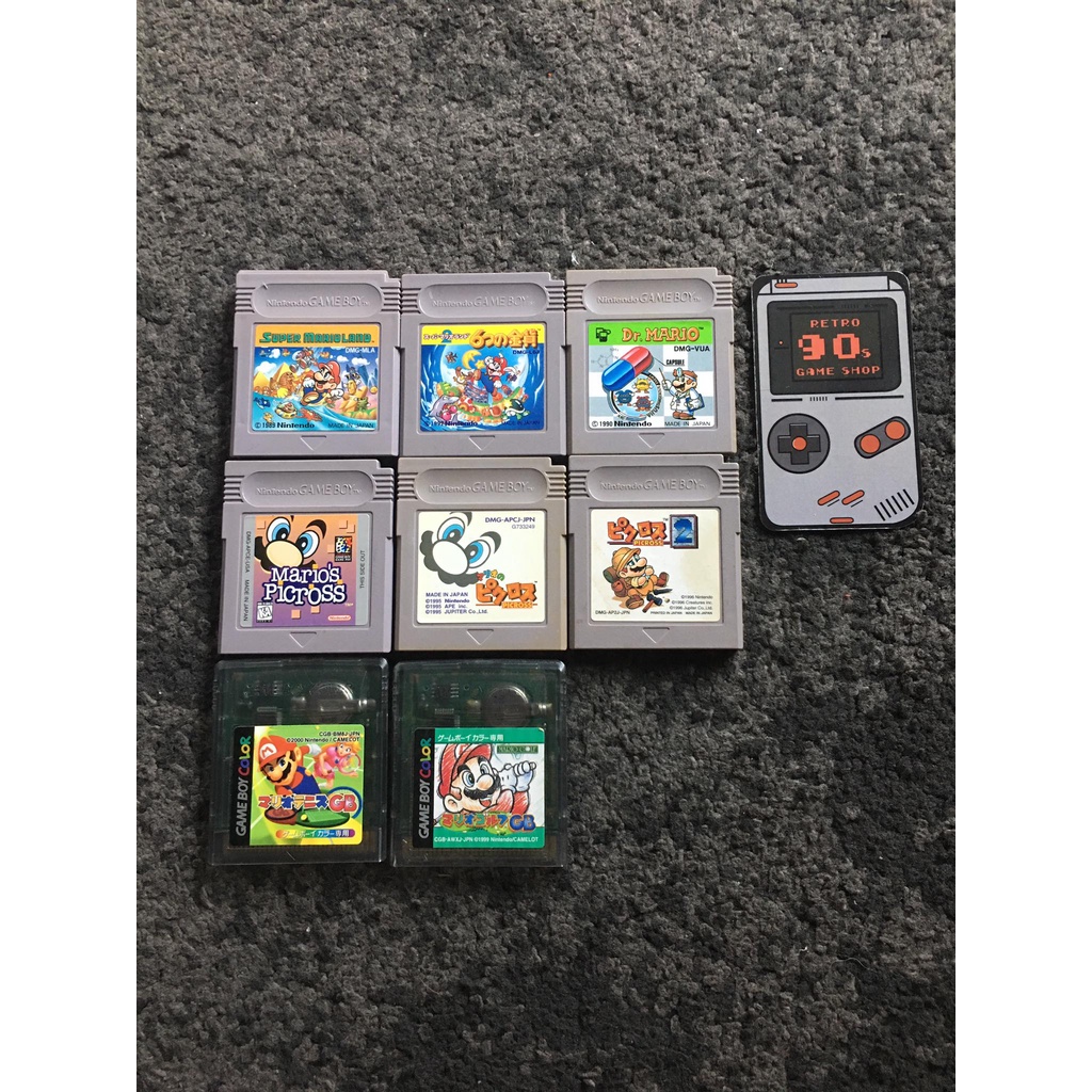 Nintendo Cartridge Gameboy & Gameboy Color Mario Collection / Japan