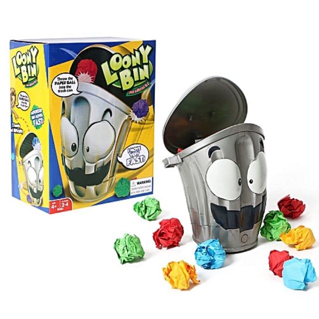 เกมปากระดาษลงถังขยะ LOONY BIN GAME Shopee Thailand