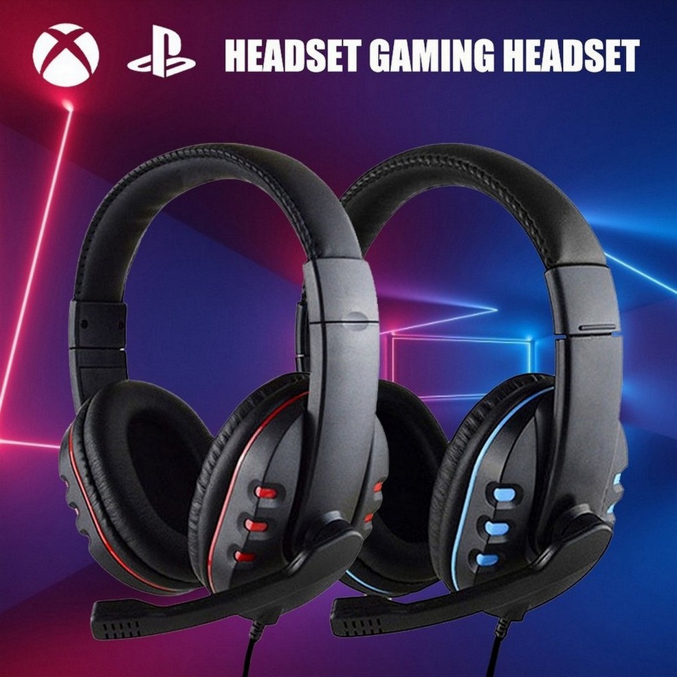 【การจัดส่งในประเทศไทย】3.5mm Gaming Headphone Game Headset with Mic