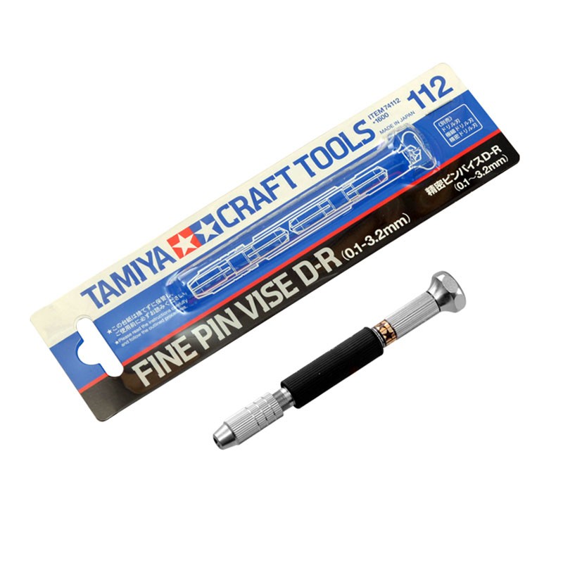 TAMIYA 74112 Fine Pin Vise DR (0.13.2mm) Shopee Thailand