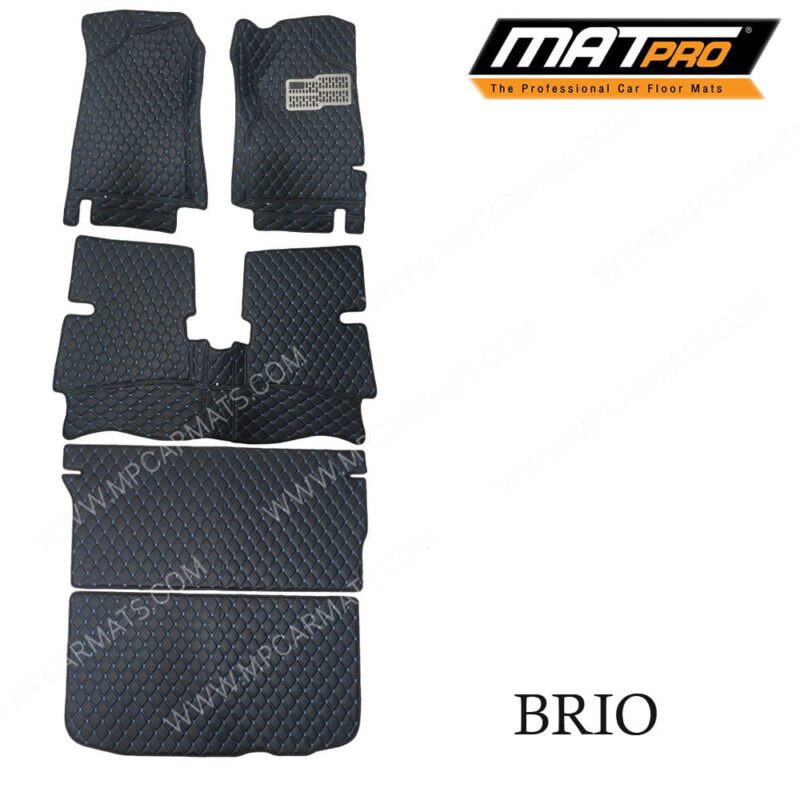 MatPro พรมปูพื้นเข้ารูป5D 6D Premium Fitted Leather Car Mats สำหรับรถ