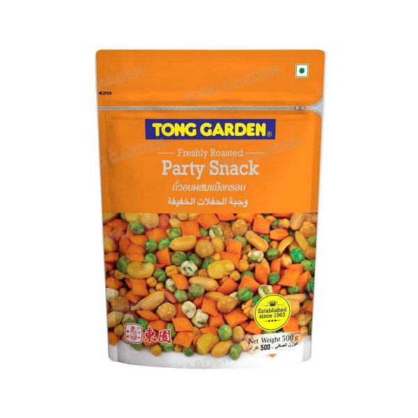 Tong Garden Party Snack 500g. ทองการ์เด้น ถั่วอบผสมแป้งกรอบ 500กรัม Shopee Thailand