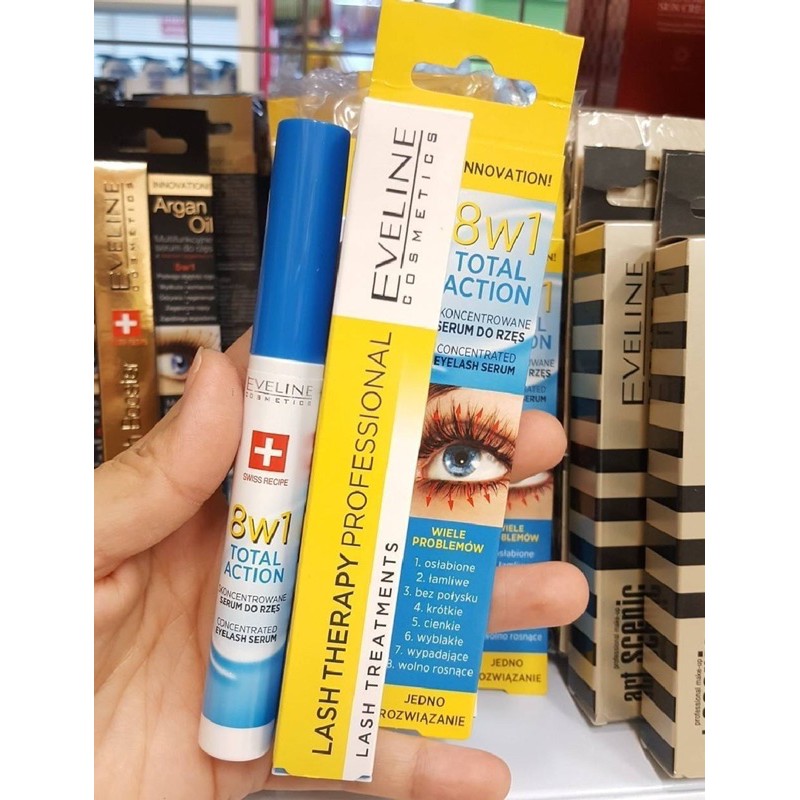 Eveline Cosmetics Lash Therapy 8 in 1 Total Action Eyelash Serum