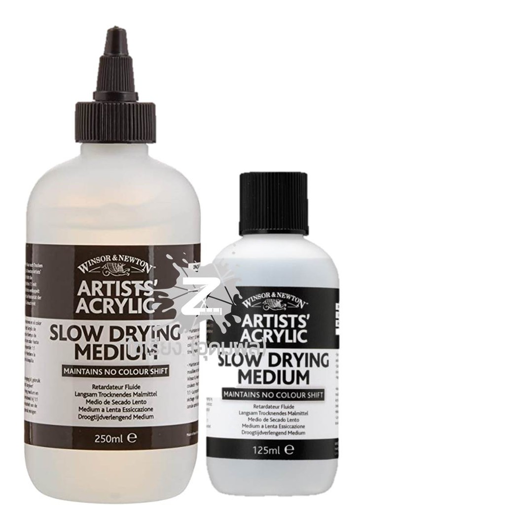 Winsor & Newton Artists' Acrylic SLOW DRYING MEDIUM 125ML/250ML สื่อผสม