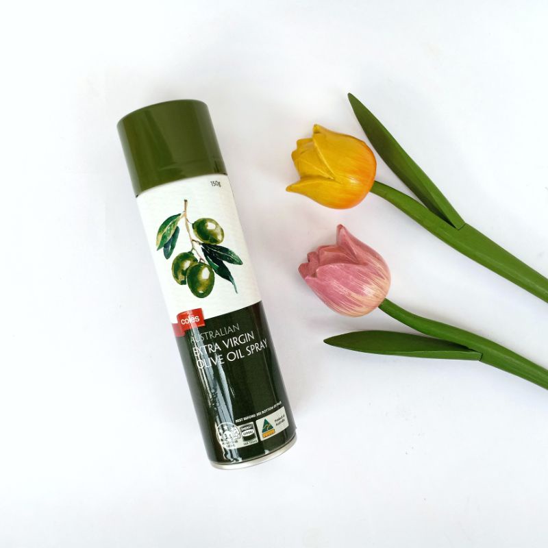 น้ำมันมะกอกธรรมชาติแบบสเปรย์ 150 กรัม Extra Virgin Olive Oil Spray