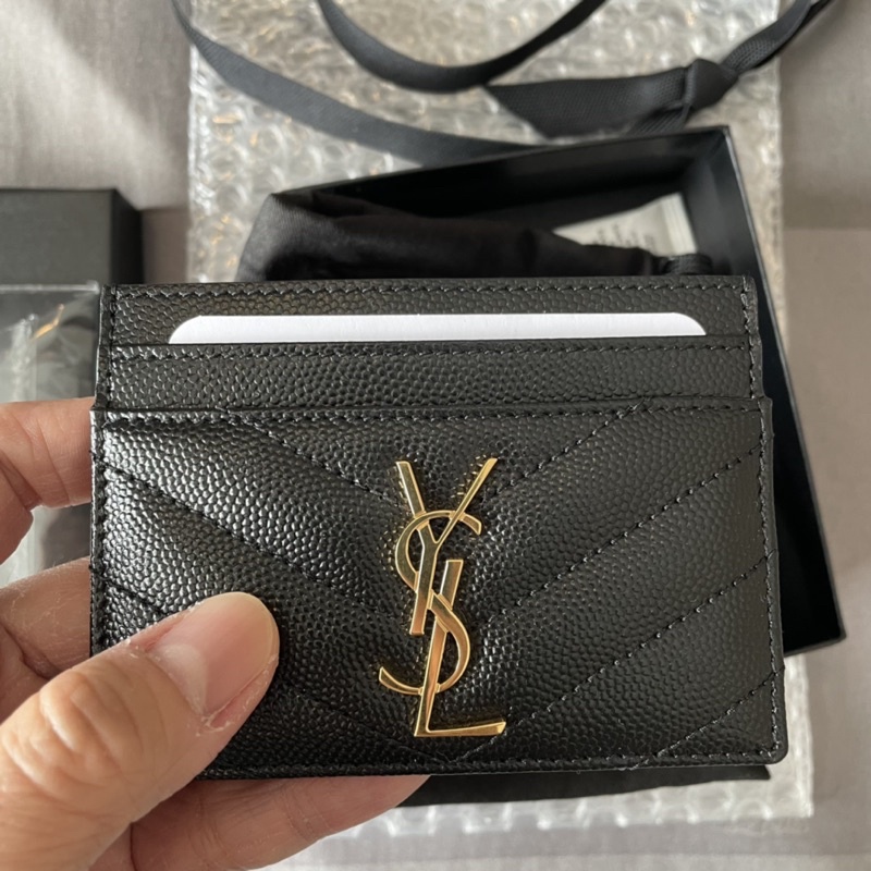ของแท้100 ราคาถูกที่สุด Ysl card holder Shopee Thailand