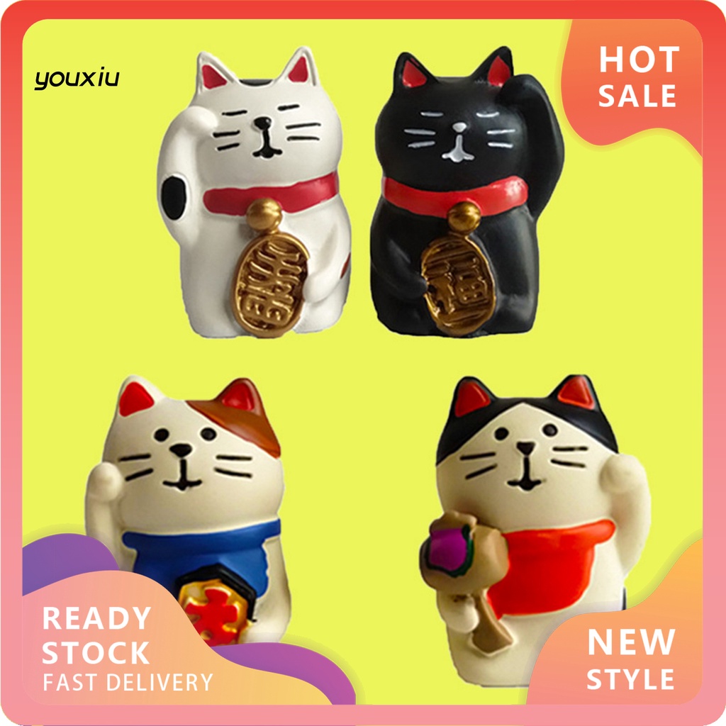 Yx ฟิกเกอร์รูปแมว Zakka Cat ขนาดเล็กของขวัญวันเกิดสําหรับเด็ก Shopee
