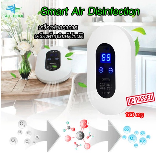 เครื่องฟอกอากาศ เครื่องดับกลิ่นอัตโนมัติ Air Purifier Ozone Odor