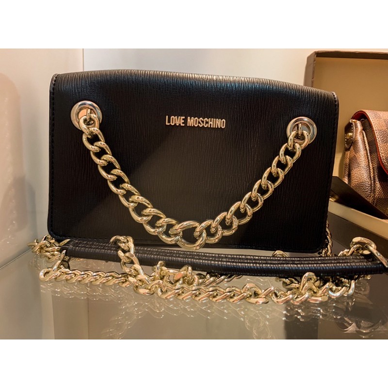 Sold Out [Used] Love Moschino Cross body Bag มอสคิโน่ครอสบอดี้ Shopee