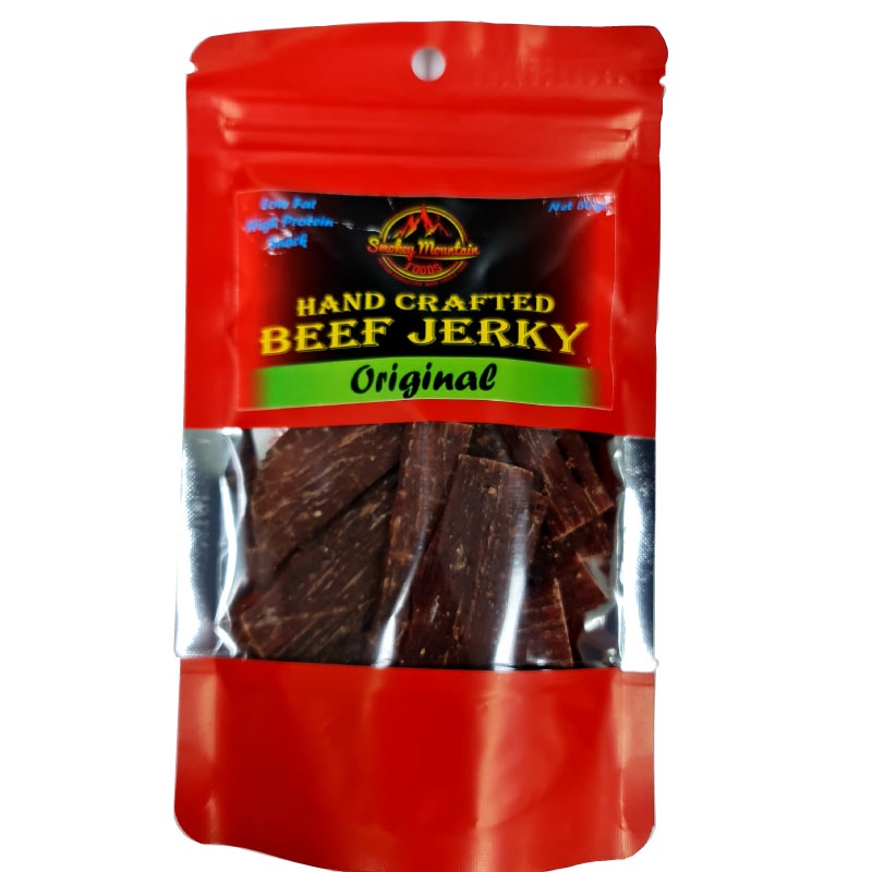 Beef Jerky Original Flavor. Authentic Beef Jerky. USA / Australian