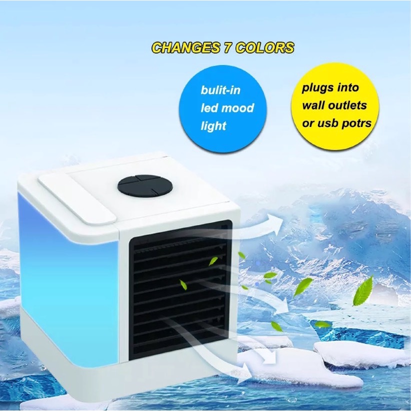 Personal Space Air Cooler Portable Conditioner Mini USB Evaporative