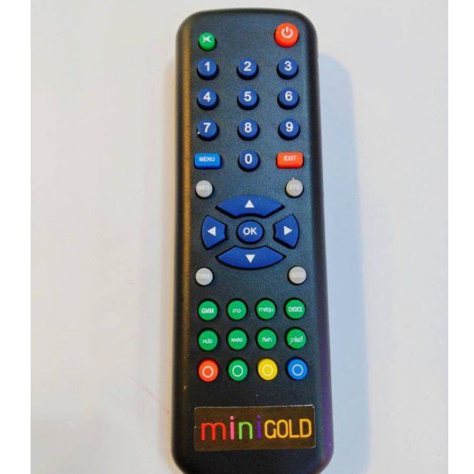 รีโมทจานดาวเทียมยี่ห้อ gmm mini gold Shopee Thailand