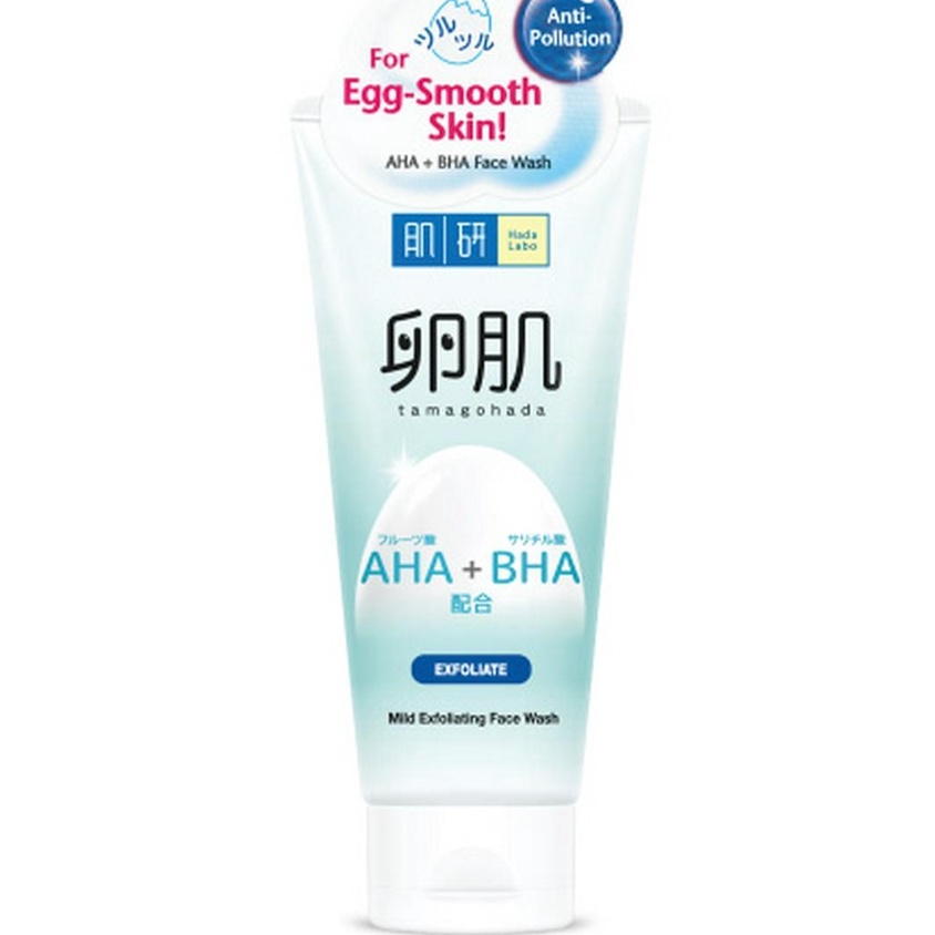 โฟม Hada Labo AHA+BHA Mild Exfoliating Face Wash 130 g. Shopee Thailand
