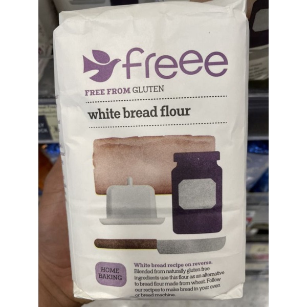 GLUTEN FREE WHITE BREAD FLOUR (DOVES FARM BRAND) 1 kg Shopee Thailand