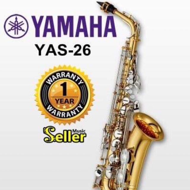 Yamaha YAS26 Alto Saxophone YAS26 Alto Sax (Free Yamaha, 43 OFF