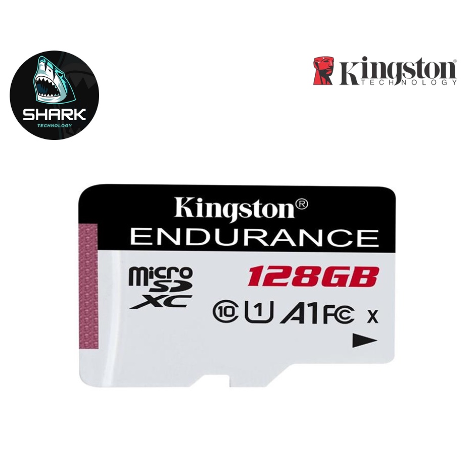Kingston 128GB กล้องติดรถและวงจรปิด High Endurance micro SD Card (SDCE