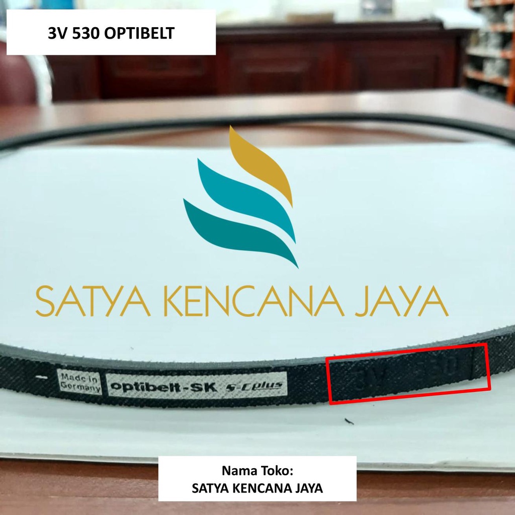 สายพานพัดลม 3V 530 OPTIBELT GERMANY Shopee Thailand