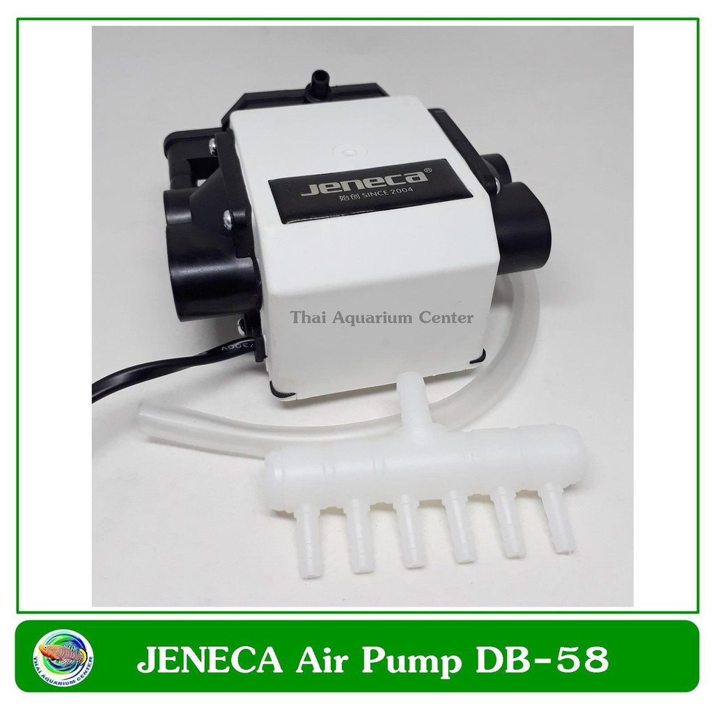 ปั๊มออกซิเจน Air Pump Jeneca DB58 ต่อได้ 1020 หัว Shopee Thailand