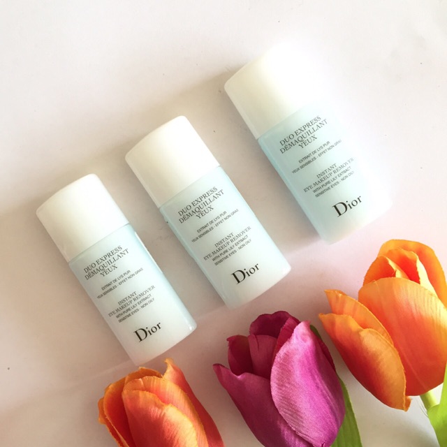 DIOR Duo Express Eye Makeup Remover (ขนาด 15ml) Shopee Thailand