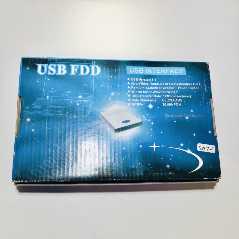 USB FDD 1.44 เครื่องอ่านแผ่นดิส เชื่อมต่อ USB /S07 | Shopee Thailand