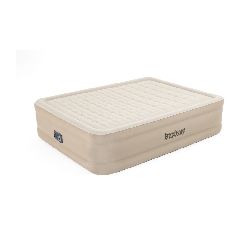 Bestway(เบสเวย์) ที่นอนเป่าลม Fortech Air Mattress Queen Builtin AC